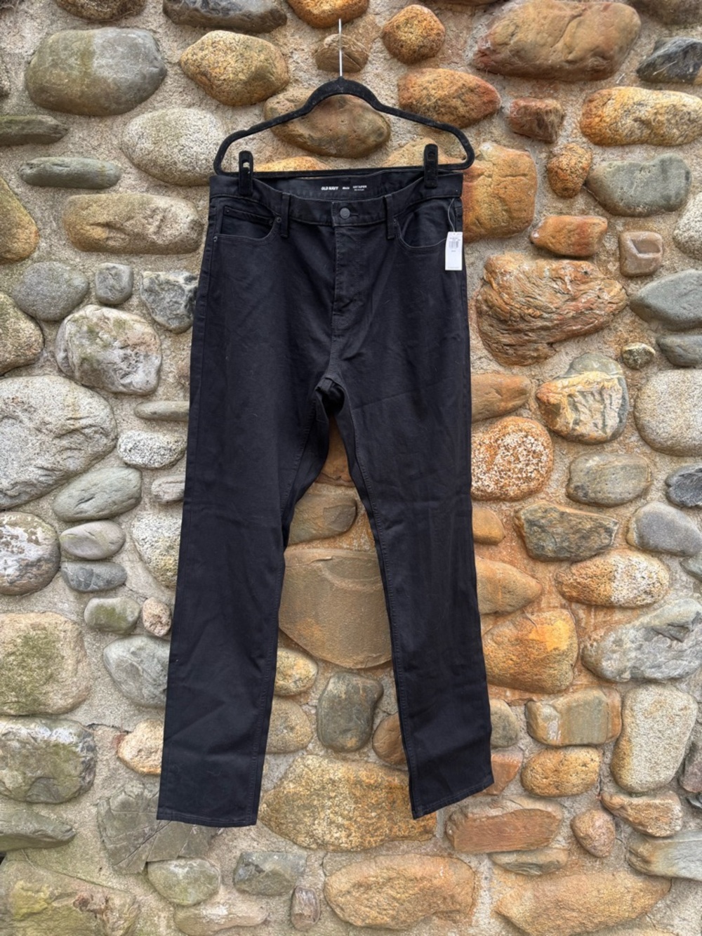 Old Navy Black Slim Taper Jeans
